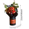 Resin Halloween Decoration Bat Ghost Desktop Ornament Handmade Pumpkin Bouquet  Shop