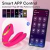 Dual Stimulation APP Vibrator Vaginal G Spot Tapping Massager Clitoral Masturbator Sex Toys For Women Adult 18
