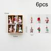 New Christmas Decoration Glass Snowman Old Man Christmas Tree Pendant Christmas Gift Decoration Hanging Decoration