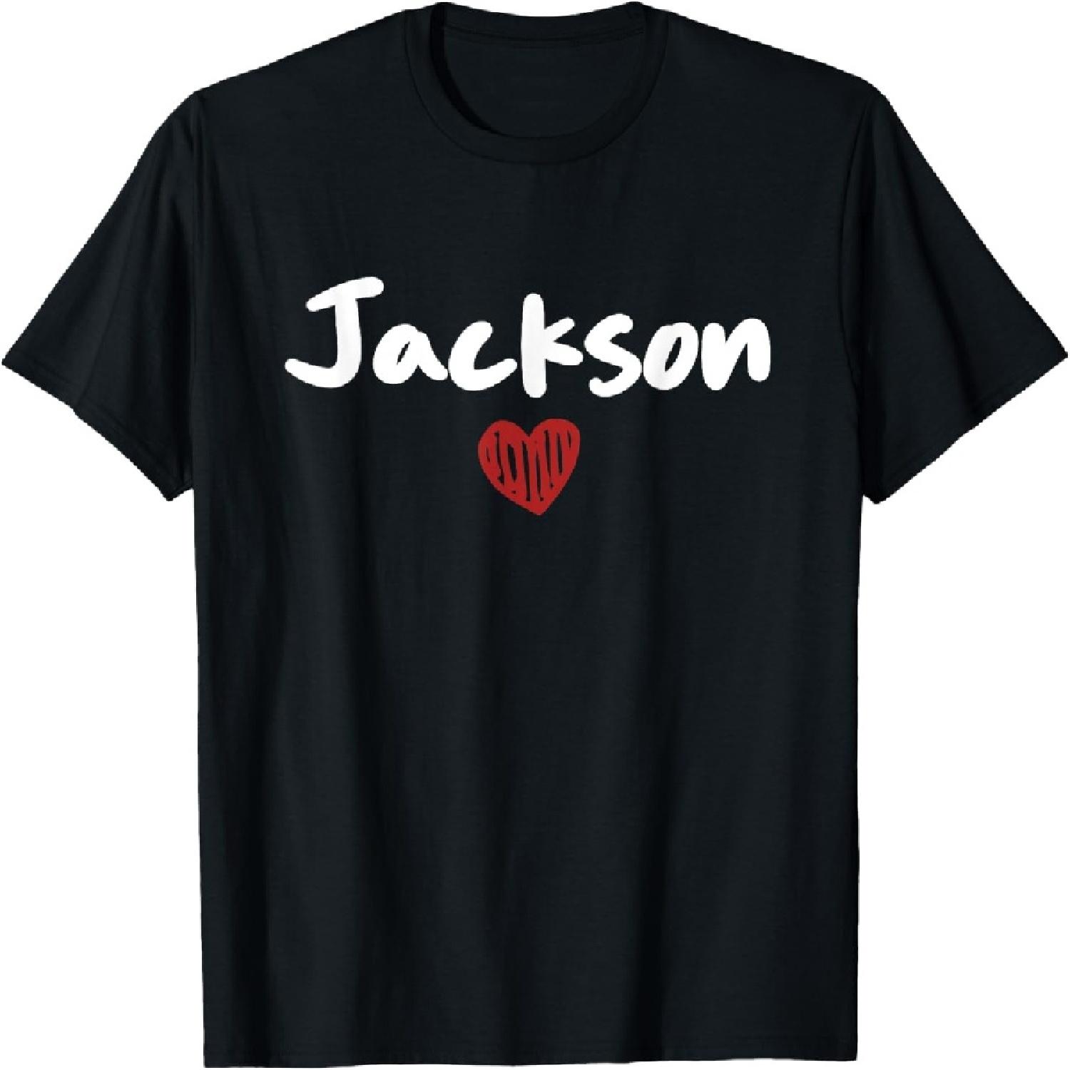 

Jackson - I Love Jackson - MS - Throwback Design - Classic T-Shirt XXXXXL чорний