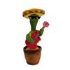 Creative Dancing Plush Toy Cactus Cultivate Interest Funny Singing Dancing Cactus Plush Toys    