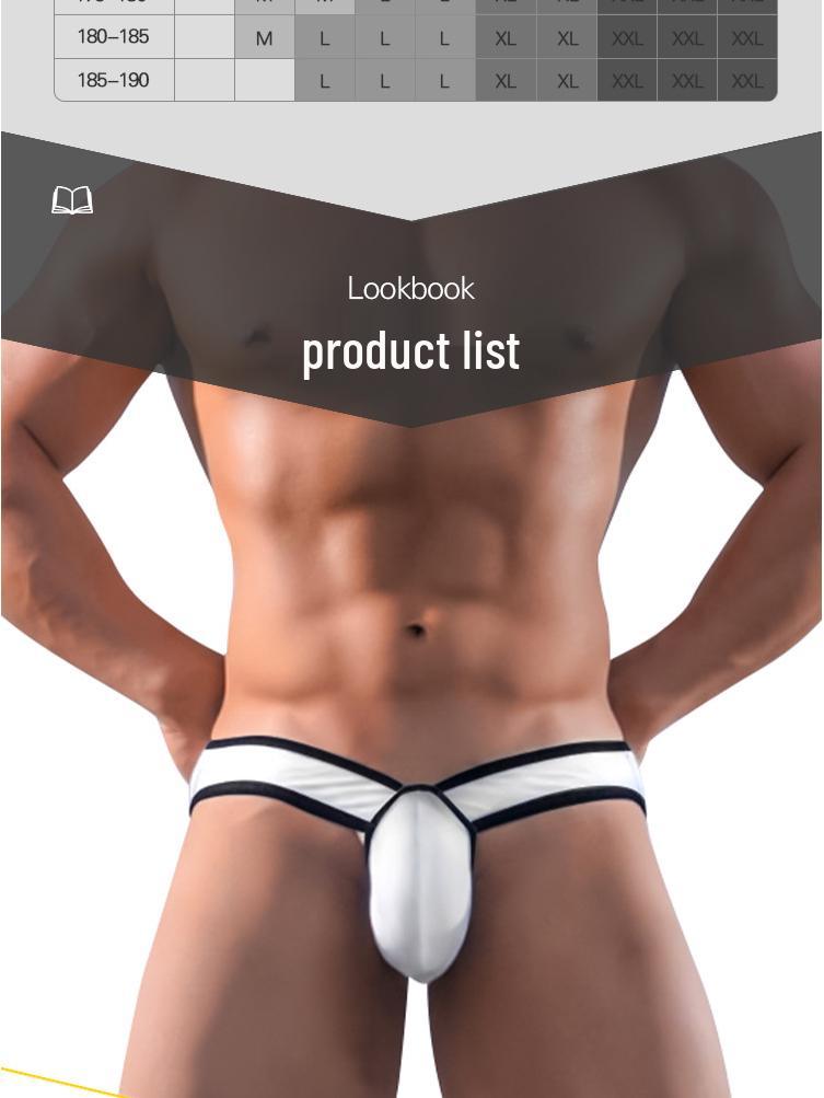 ADANNU Men's Breathable Bikini Sport Low-Rise Underwear