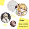 Cartoon Style Badge Anime Seraph of The End Brooches on Backpack Clothes Handmade Round Enamel Pins for Jewelry Gifts Accessorys KTJ