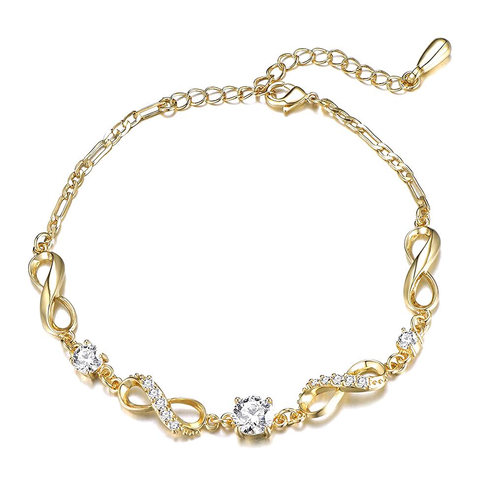 Women S 14K Gold Ankle Bracelets with Adjustable Chain Girls Boho Beach Foot Bracelet Jewelry