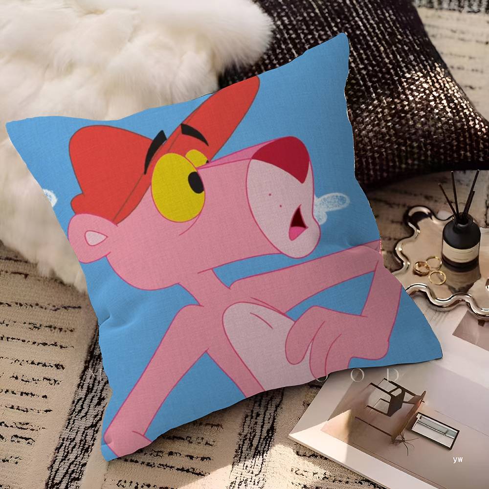 

Pink-P-Pantheres Cushion Cover Pillow Cover Decor Pillowcase Printed Cushion Case For Couch 30cmx30cm