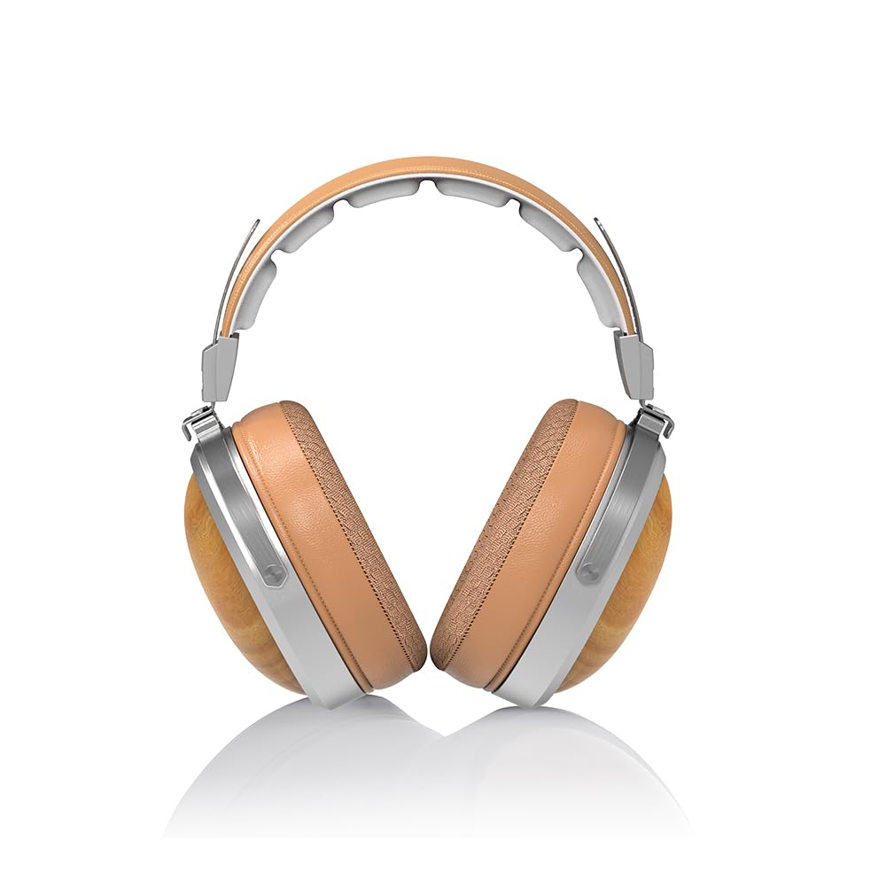 FIIO FT1 Beech from an Authorized Japanese Includes Serial Large Dynamic Driver FIO-FT1-C [Ships Retailer, Number] Headphones, Closed-back,