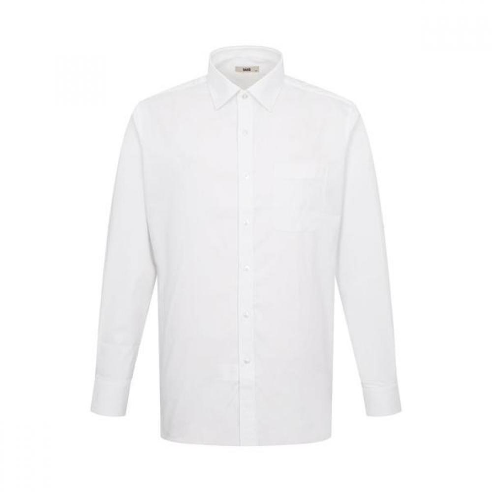 Daks Men S White Stretch baSic Fit Shirt dma3Shdl101a1
