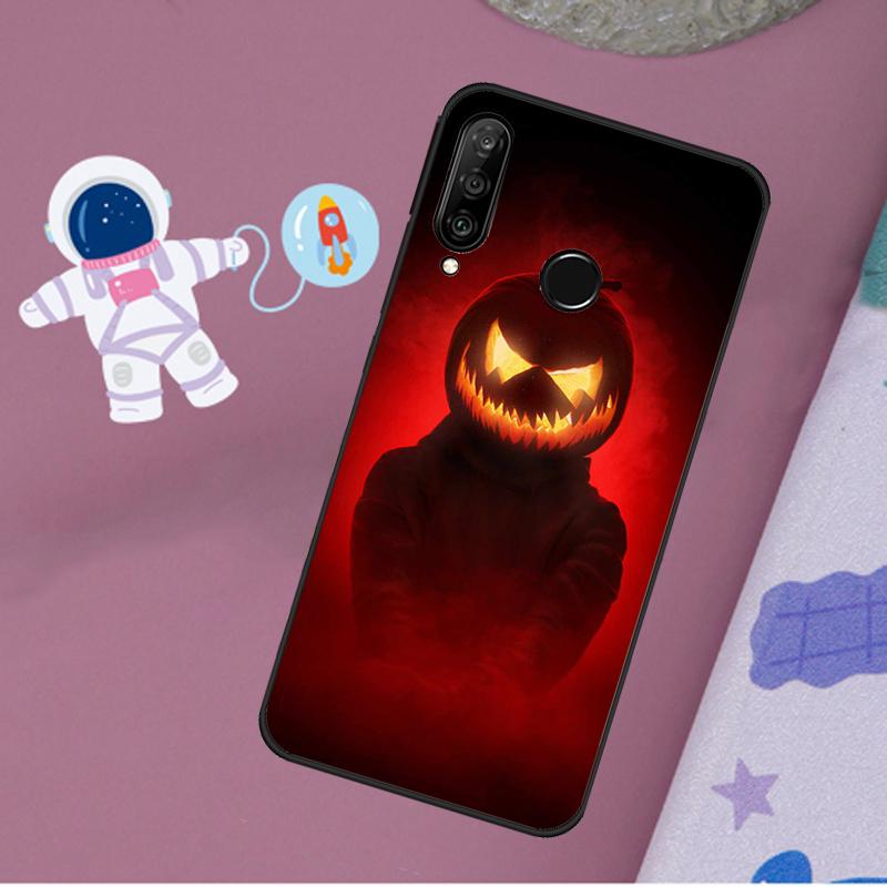 Halloween Pumpkin Ghost Mummy For Huawei Nova 11i 7i 8i 12i 12s Y73 Y70 Y90 Y60 Y72 Y61 Y91 9 10 SE P40 Lite P30 Pro Case