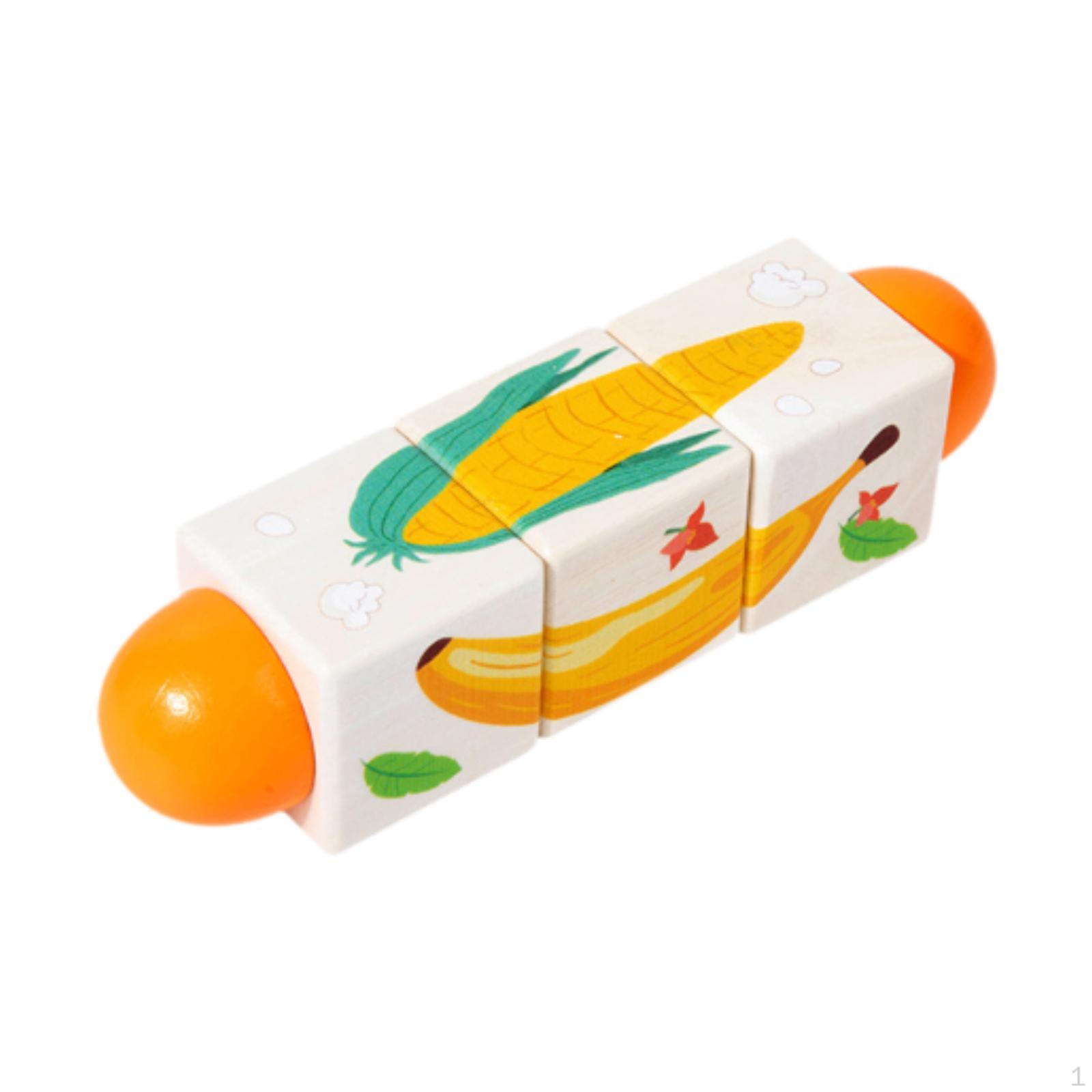 

Интерактивный деревянный для взаимодействия родителей и детей, подарок для раннего обучения fruits vegetables