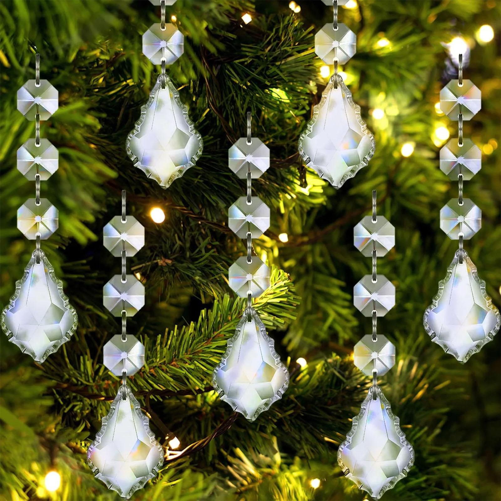 

Angel Christmas Tree Decorations Ornaments, Hanging Acrylic Crystal Angel Ornaments For Christmas Tree Indoor Religious Home Decor One Size