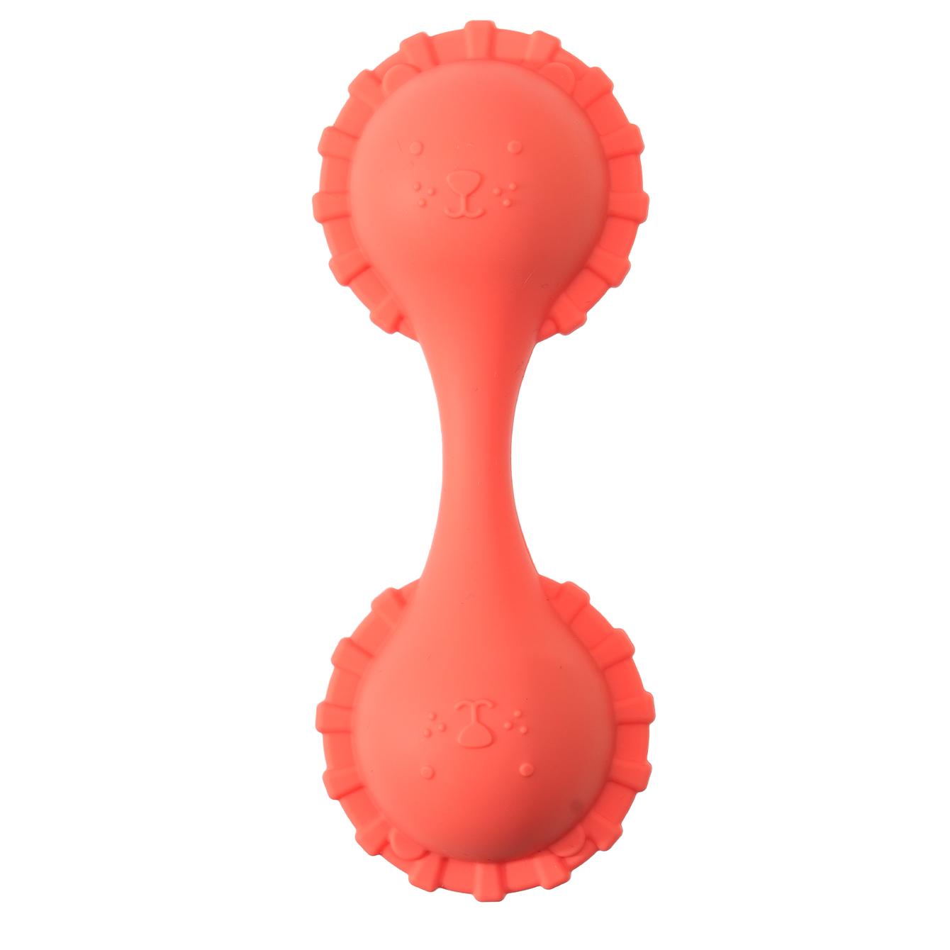 

Color Kids 1PCS Baby Silicone Cat Teether Rattle Toy 0-12 Months Chewing Teether Toy BPA-Free Sensory Training Baby Stuff