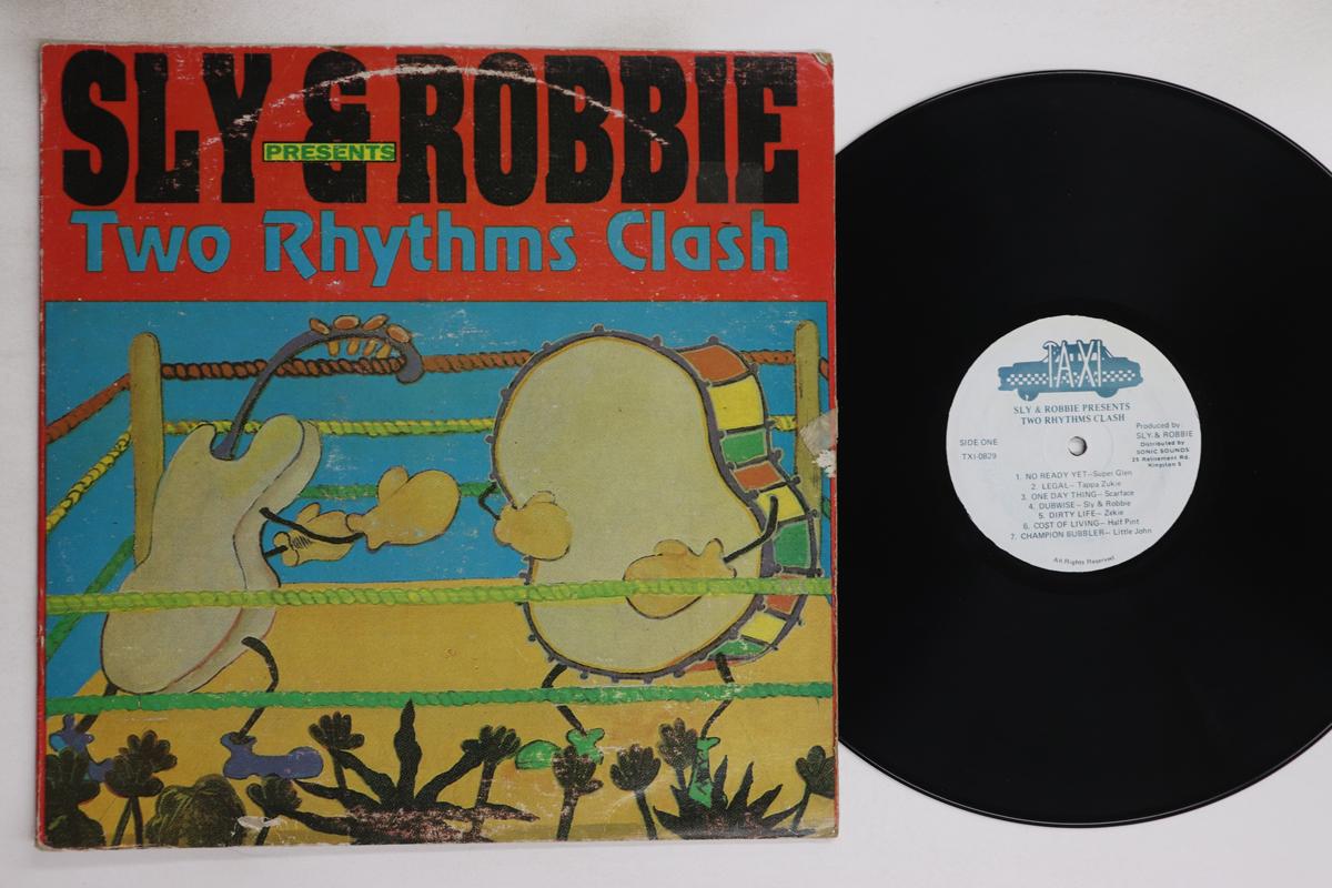 

LP Record SLY & ROBBIE - Two Rhythms Clash TXI0829 Taxi 1989 Jamaica Reggae, Ska & Dub Used