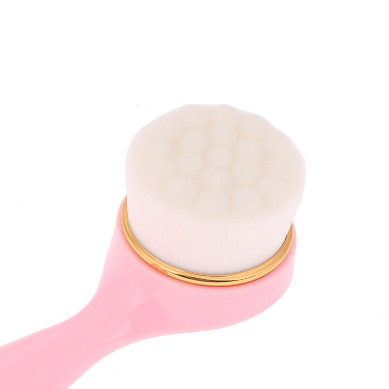 Handle Facial Washing Brush Exfoliating Face Brush Facial Brush Face Cleansing Brush For Lady Face Cleaning Women