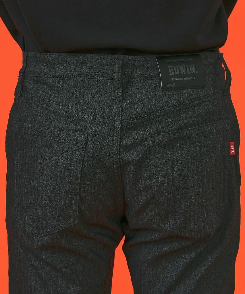 Edwin WILD FIRE 403 Winter Straight Chino Charcoal Size XL Men's Pants, Warm, Gray,