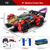 New RC Drift Car With Music Led Lights 2.4G Glove Gesture Radio Remote Control Spray Stunt Cars 4WD Electric Children Toys Gift