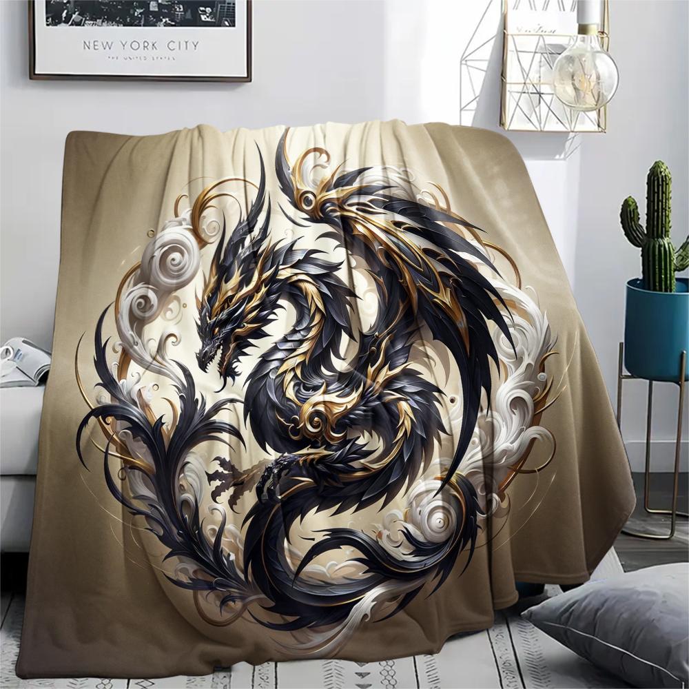 1 Pezzo Coperta in Flanella con Stampa Cartone Animato, Alta Qualità Confortevole per Tutte le Stagioni, Decorazione per la Casa, Calore e Comfort, Perfetta per Regalo di Natale Compleanno