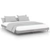 VidaXL Cadre de lit sonoma gris 120x200 cm bois d'ingénierie 832155