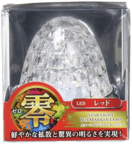 

JET INOUE Светодиодный габаритный фонарь Starlight Bus Zero DC12V/DC24V Прозрачная линза Боковой фонарь Светодиодный габаритный фонарь Красный 532617