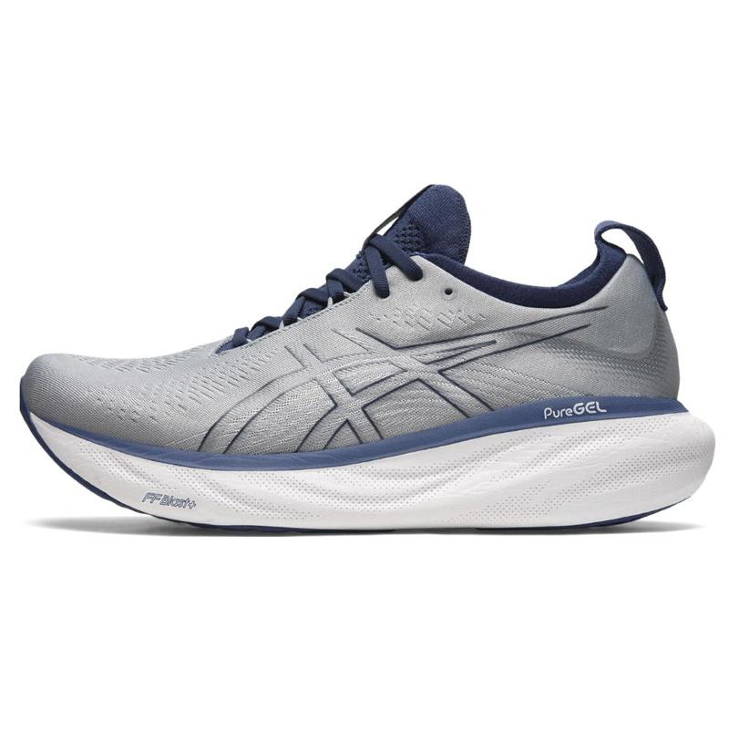 ASICS Gel-Nimbus 25 Extra Wide Sheet Rock Indigo Blue Men s 1011B618-021 EU 39