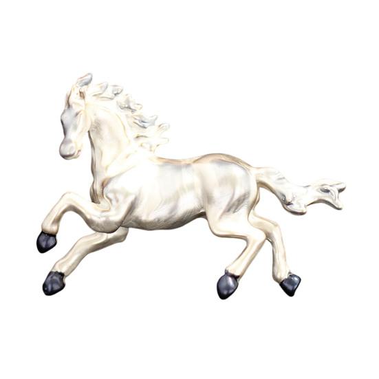Brooch Pin Retro Enamel Horse Design Badge Clothes Hats Bags Scarves Collar Lapel Brooch Artistic Accessory