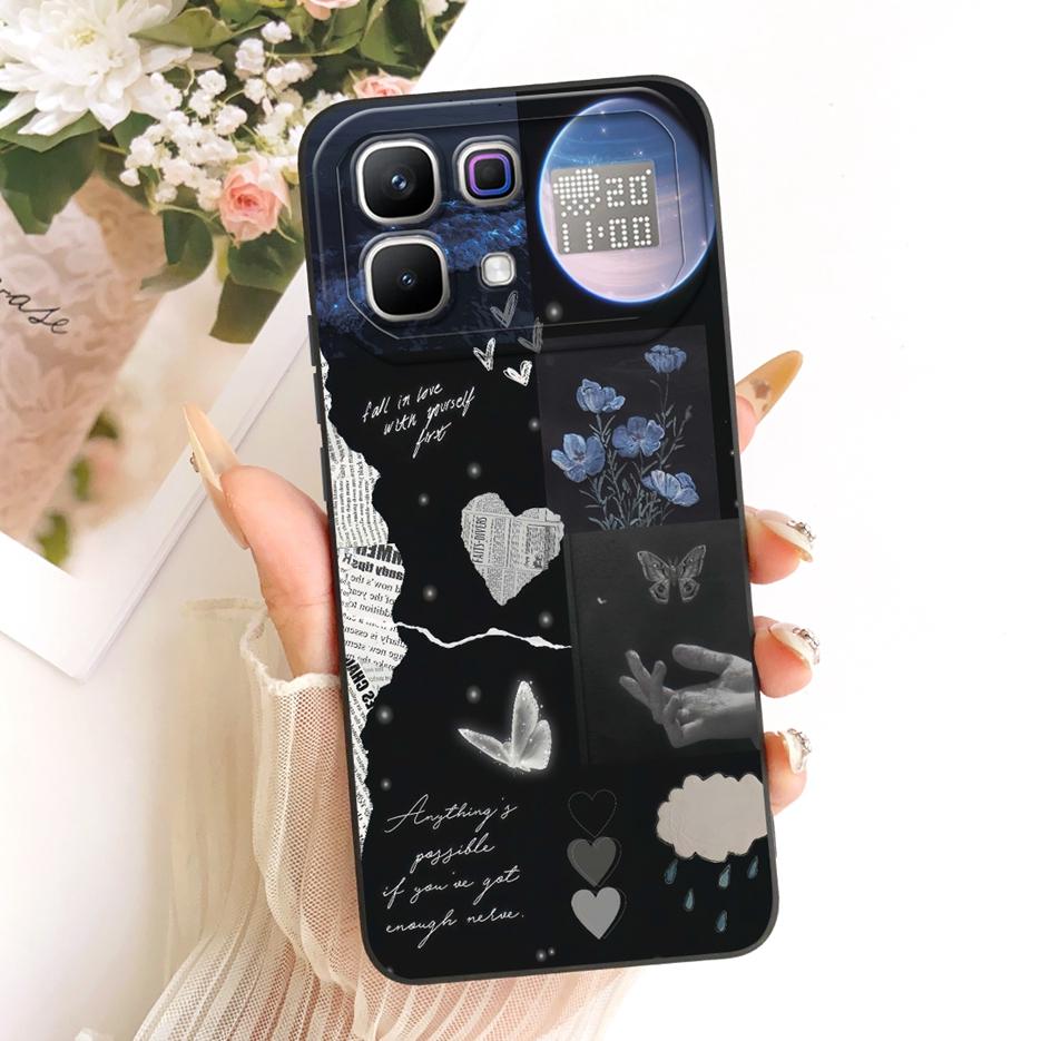 For Infinix Note 60 Pro Case X6878 Cute Dog Rabbit Cover Shockproof Soft Silicone Case For Infinix Note 60 Pro Note60 X6879 Bags