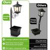 Waterproof Solar Post Lamp Solar Powered Pathway Garden Light Gifts Planter Lamp  Garden Decor