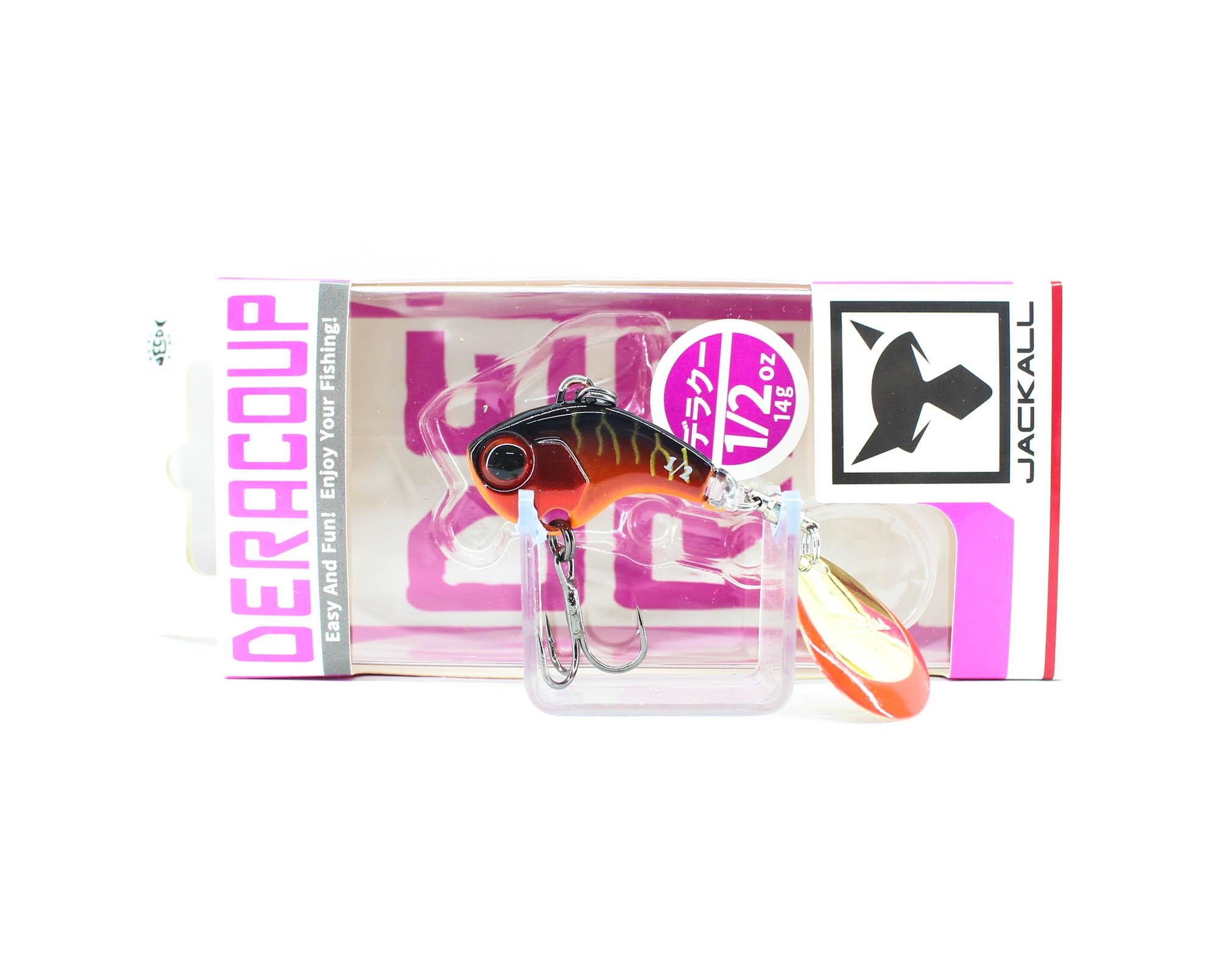 

Jackall Deracoup 1/2 унции Тонущая приманка с хвостом HL Red Tiger (2755)