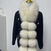 New Solid Color Winter Long Scarf Shawl Thicken Faux Fox Fur Neck Scarf Soft Neck Warmer Girls