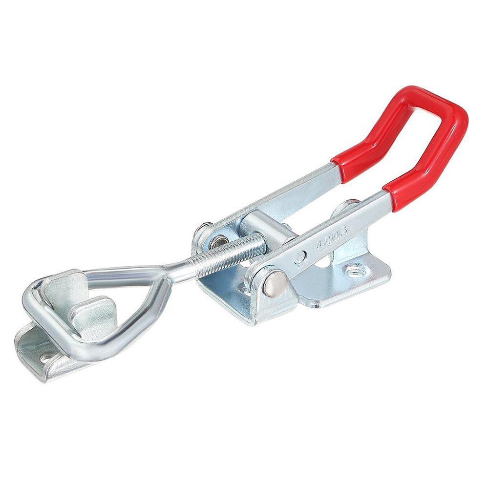 2pcs Pull Button Quick-Release Triangle Lever Latch Type Toggle Clamp GH-4001
