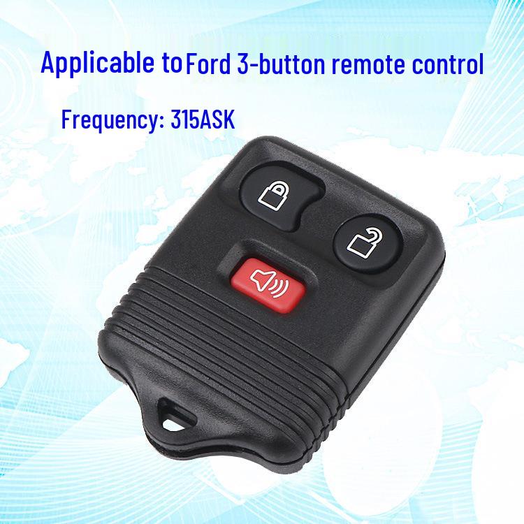 Compatible ASK 315 MHz Replacement Key for Ford Split Remote: 3, 4, 5-Button Options