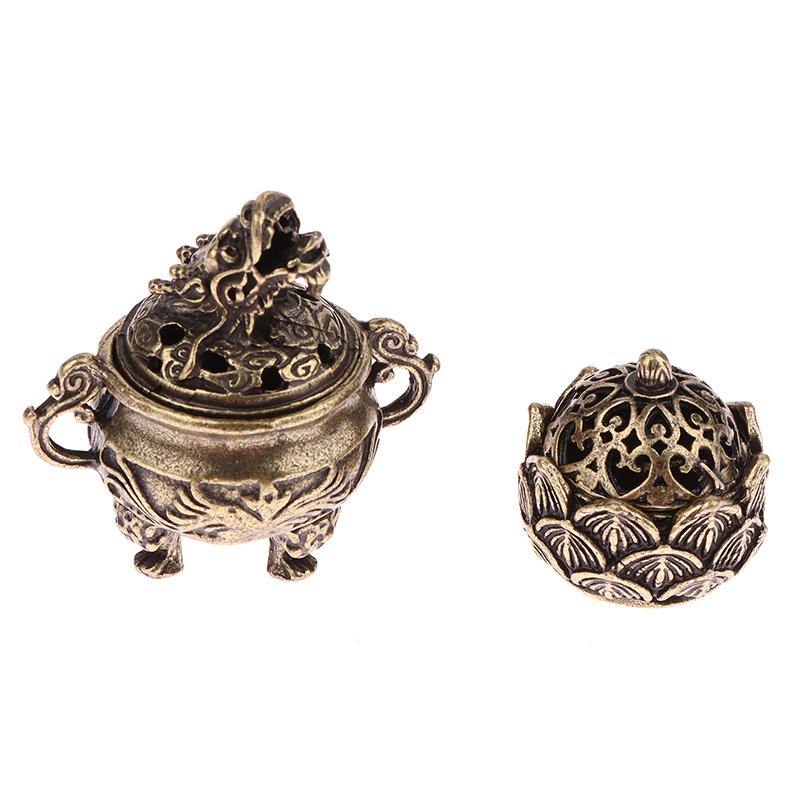 Palnik kadzideł Lotus Buddyzm Kran Uchwyt na kadzidełka Mini kadzielnica z drzewa sandałowego Rzemiosło Dekoracja domu