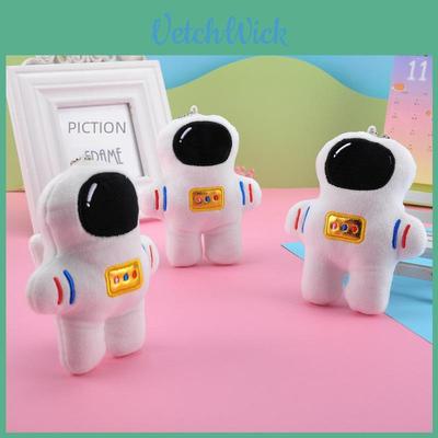 Cute White Space Explorer Plush Keychain Perfect Gift Short Plush Material