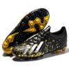 2025 new high-top mandarin duck football shoes men's broken nails children's girls AG long nails student training sports shoes