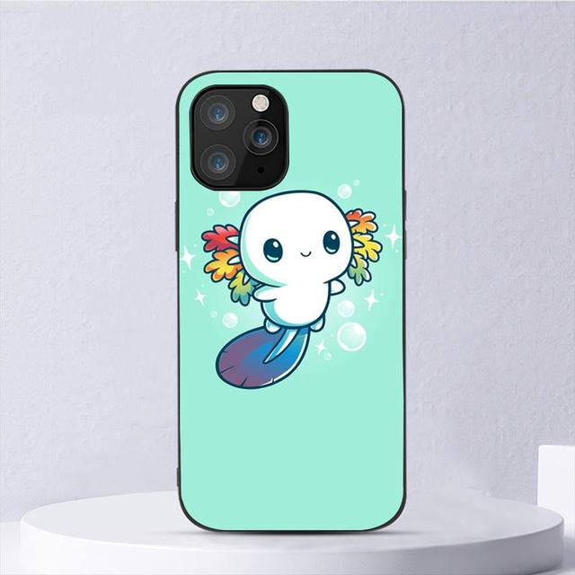 

Милий аксолотль чохол для телефону для Iphone 11 12 Mini 13 14 Pro Xs Max X 8 7 6s Plus 5 Se Xr Shell iPhone14Pro
