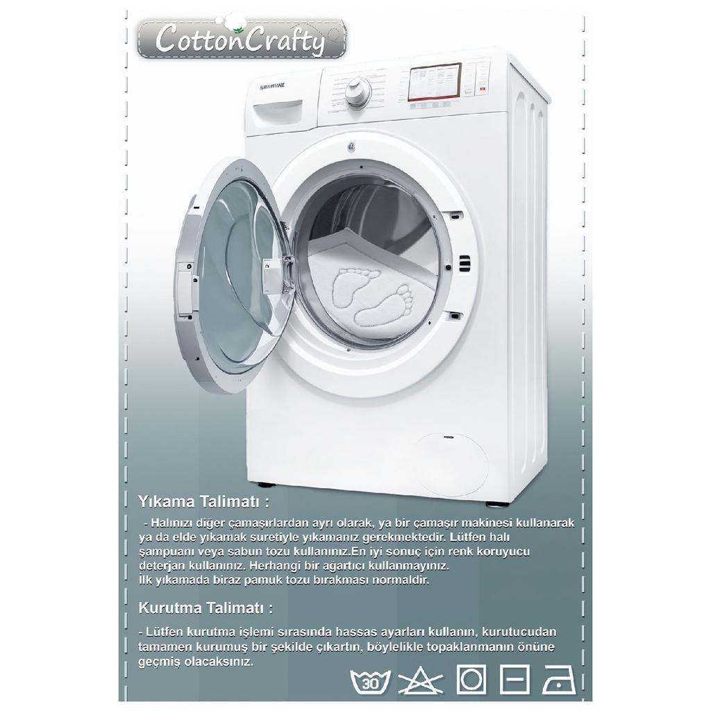 100% Cotton Woven Bath Mat Set, Bath Rug Glass Set Of 2 60x100 - 60x50