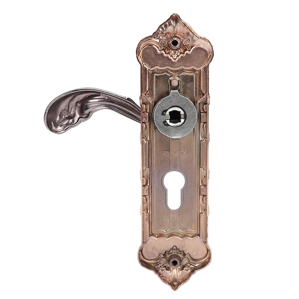 European Style Retro Vintage Door Lock Interior Anti‑theft Room Door Lock Lever Set