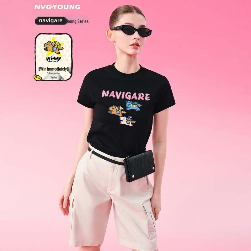

Navigare Women s Graphic Print Short Sleeve T-Shirt XL