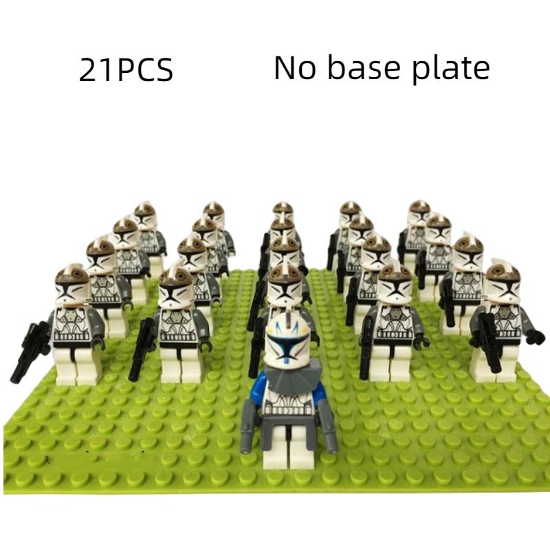 Набор игрушек-конструкторов «Звездные войны: Солдат», 21 деталь, АБС-пластик, мелкие гранулы, 0,015 кг, 6218003