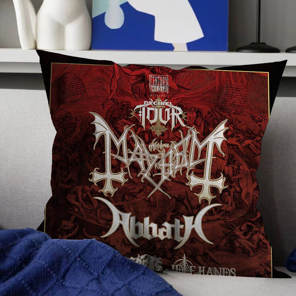 Mayhem Band Stitch Lucky Dragon Pillow Cover Sofa Cushion Cover Home Room Decoration Children Gift