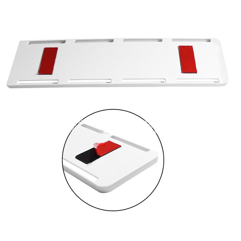 

Органайзер для йогурту для холодильника на 4 ємності, слайдери для йогурту для економії місця в холодильнику, тримач для йогурту з клейкими стрічками білий