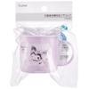 Skater Lunch Box Plastic Cup, 200ml, for Kids, Antibacterial, Dishwasher Safe, Made In Japan, Kuromi & Sanrio Design, KE4AAG-A