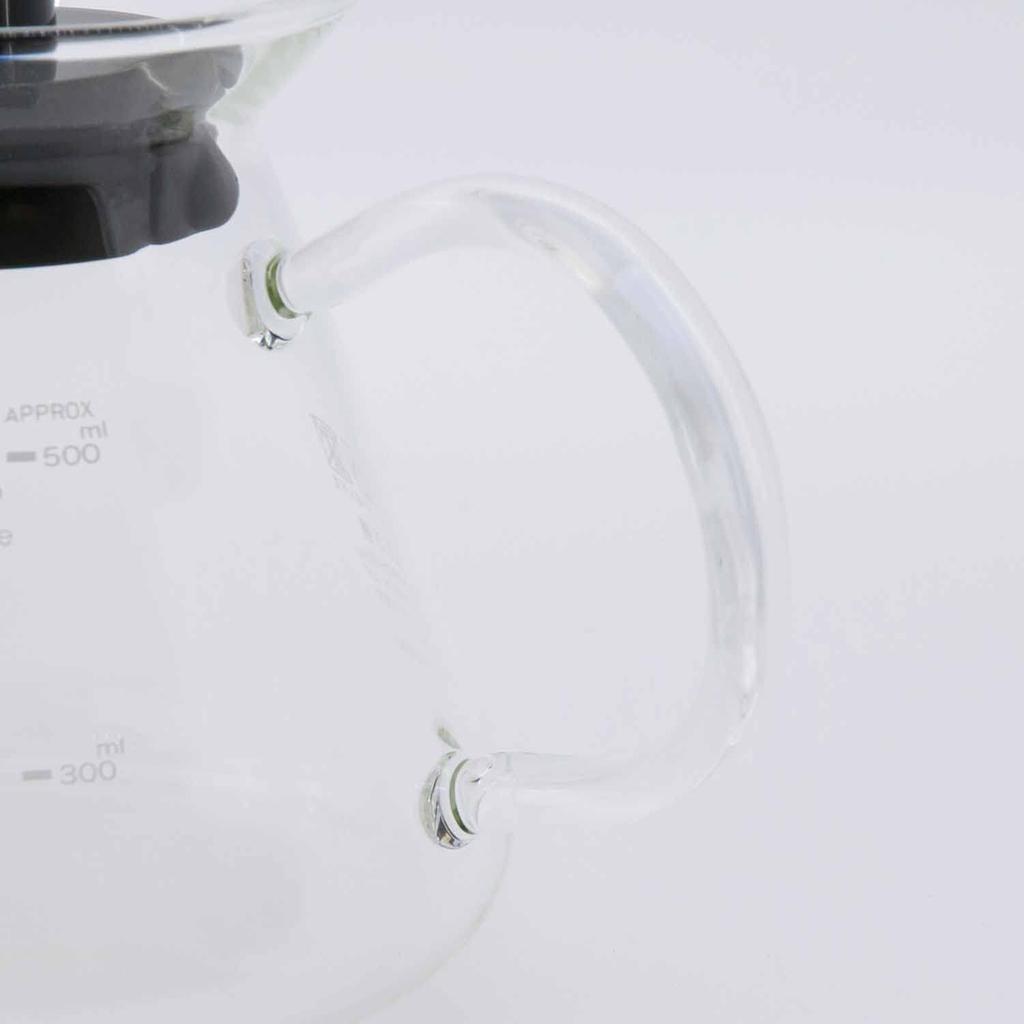 Kalita Kalita Coffee Server Wave Series 500ml for 2 To 4 People G #31255