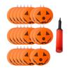 Inflatable Pumpkin Balloons Decorative Halloween Pumpkin Lamp with LED Bright