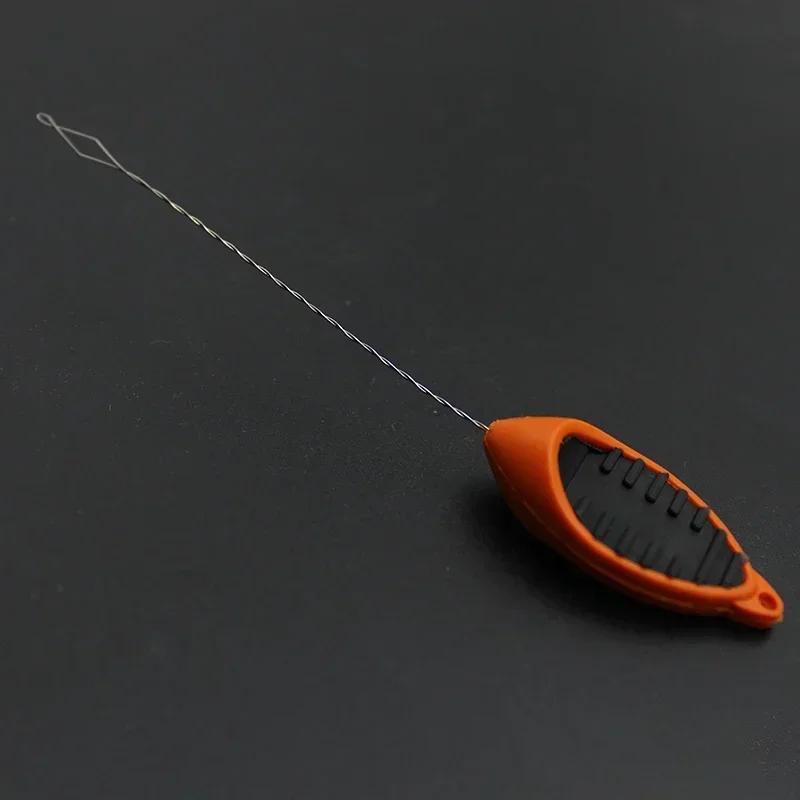 1pc Carp Fishing Tool Easy Splice Needle Leader Line Threader Baiting needle Knot Puller Tackle Accessories Equipment