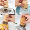 Bamboo Scrub Dish Brushes For Kitchen-Delicate Natural Washing Brush Clean Iron Pots Plates For Home Kitchen Clean