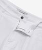 MINDBRIDGE [Couture] 9oz Doppelfalten Weiße Jeans-Halbhosen