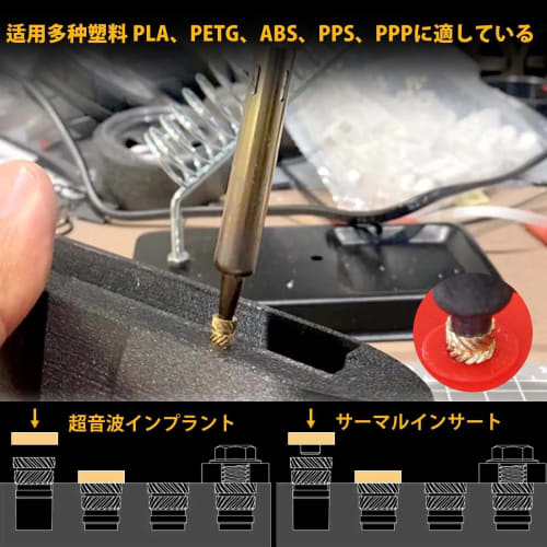 LEONTOOL 307-Piece Insert Nut Set, M2, M2.5, M3, M4, M5, M6, 1/4-20, Threaded Insert Assortment Kit, Threaded Inserts for Plastic Sets, Brass Nut Inse