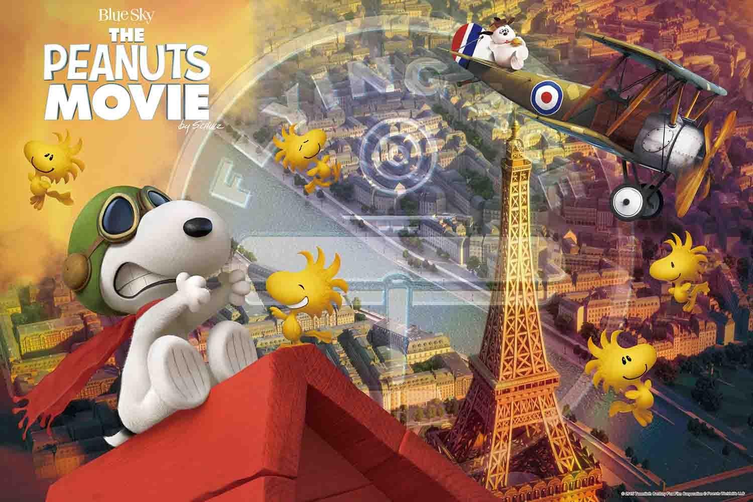 

Пазл из 1000 деталей PEANUTS Flying Ace в Париже (50x75cm)