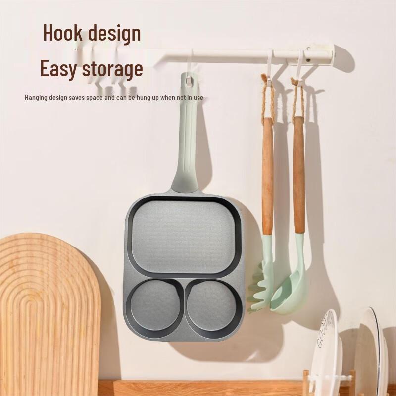 Non-stick 3-in-1 Egg Breakfast Frying Pan