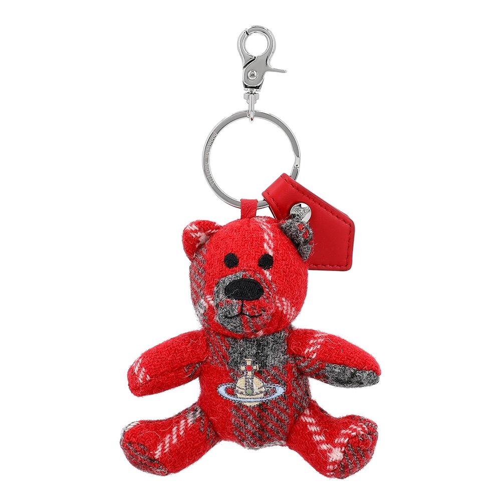 Брелок для ключей Vivienne Westwood 82120005u W00w1 H206 в виде плюшевого мишки 82120005U W00W1 H206